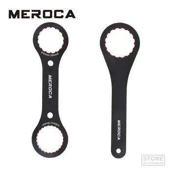 MEROCA אופניים התחתון ברגים 44mm 46mm 49mm 16/24 חריץ עבור IXF BB51 BB52 דאב להתקין תיקון אופניים כלי