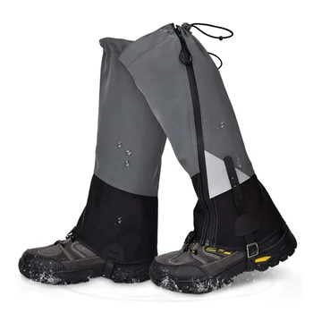 מכנסיים רגליים קרסוליות כיסוי סקי גוזם דשא עמיד למים רכיבה על אופניים, טיפוס דייג הליכה ציד, טיפוס הרים
