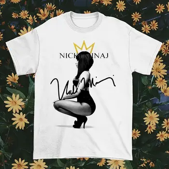 פופולרי חדש ניקי Minaj החתימה מתנה עבור אוהדים יוניסקס כל גודל החולצה 1N1325 שרוולים ארוכים